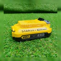 ราคา STANLEY แบตเตอรี่ ตัวเลือก SB202 B1 2 0AH SB204 B1 4 0AH SB206 B1 6 0AH 20V STANLEY FATMAX BATTERY LIITHIUM ION ใช้ร่วมเครื่องมือไร้สาย 20V แบตลิเธียม เครื่องมือช่าง ส่ง KERRY (21073154575)