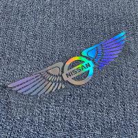 ราคา 25X 6เซนติเมตร ชิ้นสายรุ้งสติกเกอร์รถเลเซอร์สีรุ้งสติ๊กเกอร์สัญลักษณ์ตกแต่งรถสำหรับ Nissan Honda โตโยต้า Bmw Mercedes (9618868988)