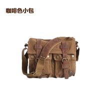 ราคา AKARMY กระเป๋าผ้าใบวินเทจสไตล์ยุโรปกระเป๋าสะพายไหล่ผู้ชายกระเป๋าสะพายข้างกระเป๋าเดินทางลำลองแบบแนวนอนพร้อมคอมพิวเตอร์หนังวัว (16932916160)