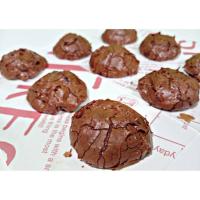 ราคา Dark chocolate brownie cookies คุกกี้บราวนี่ soft cookies (10789046302)