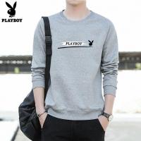ราคา ผู้ชาย PLAYBOY พิมพ์ลายคอกลมเสื้อยืดแขนยาวเสื้อยืดแฟชั่นเสื้อลำลอง206 (7628021343)