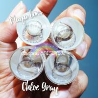 ราคา บิ๊กอายตาโต รุ่น Chloe Mayalens คอนแทคเลนส์ เทา น้ำตาล ค่าน้ำ55 ลายสุดฮิต 4โทน สวย (20448724957)