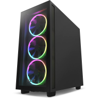 ราคา เคสคอมพิวเตอร์ ATX โดย NZXT รุ่น H7 Premium V 2 มาพร้อม 140mm พัดลม RGB x3 และ กล่องควบคุมไฟ ครบจบ สินค้ามีประกัน (20034079560)