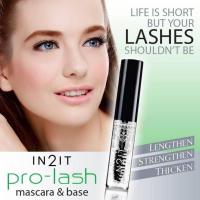 ราคา มาสคาร่าปัดขนคิ้ว ขนตา กันน้ำ สีใส เน้นบำรุง 6 ml IN2IT Pro Lash Mascara Base มาสคาร่าใสบำรุงขนตา (3517324801)