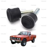 ราคา ยางรองฝากระโปรงหน้า แบบเกลียว พร้อมสกรู 2 ชิ้น สีดำ สำหรับ อีซูซุ Isuzu KB20 KBD ปี 1972 1980 (20738670337)