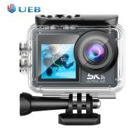 ราคา กลางแจ้งกันน้ำหน้าจอคู่5K 30FPS กล้องวีดีโอกล้องแอคชั่นแคมเมราได้170องศามุมกว้าง WiFi ถ่ายวิดีโอแบบห่วง (20383936619)