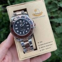 ราคา America eagle byMMTIME นาฬิกาแบรนด์แท้สินค้าพร้อมกล่องขนาดนาฬิกา4 0cm (10554679514)