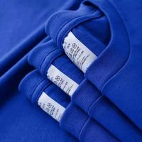 ราคา เสื้อยืดแขนยาวไหล่ตรงผ้าฝ้ายแท้สำหรับฤดูใบไม้ผลิและฤดูใบไม้ร่วงและฤดูหนาว2023เสื้อตัวในแบบเดียวกันกับผู้ชายและผู้หญิงคอกลมเข้ารูปสีชมพูสกปรกสีชมพูรากบัว (20553490001)