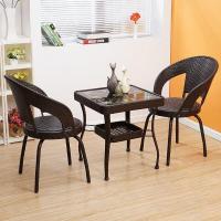 ราคา ชุดเก้าอี้หวาย 3 ชิ้น โต๊ะ 1 เก้าอี้ 2 ชุดโต๊ะเก้าอี้ ชุดโต๊ะกาแฟ ชุดโต๊ะในสวน โต๊ะสนามในสวน โต๊ะนั่งเล่น ชุดโต๊ะเก้าอี้สนาม ชุดโต๊ะหวายครบเซ็ท กันน้ำกันแดด มีเก็บเงินปลายทาง (19849763995)