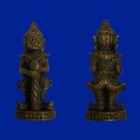 ราคา ท้าวเวสสุวรรณวัดจุฬามณี เนื้อโลหะทองเหลืองรมดำ ขนาดฐาน1 5cm สูง 3 7cm (7582510531)