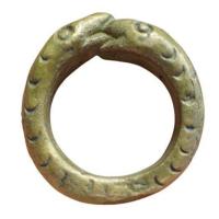 ราคา เก็บเงินปลายทาง แหวนงูกินกัน นาคบาส เนื้อทองเหลือง (15568991378)