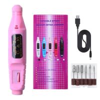 ราคา เครื่องเจียรเล็บ ตะไบไฟฟ้า ขนาดเล็ก สำหรับทำเล็บเองที่บ้าน กระทัดรัด ใช้สะดวก 5สี (11708143261)