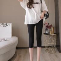 ราคา กางเกงเลคกิ้งสำหรับคนท้อง ขาสามส่วน เนื้อผ้านิ่มเด้งใส่สบาย มีสายปรับขนาดรอบท้อง (20953474264)