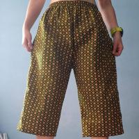 ราคา กางเกงลายผ้าถุง 5 ส่วน (7638601736)