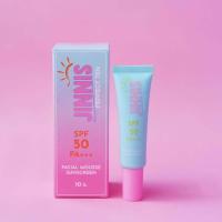 ราคา 1 หลอด ครีมกันแดด Jinnis Perfect Ten Sunscreen เนื้อมูสเกลี่ยง่าย บางเบา ขนาด 10 กรัม (20876117724)