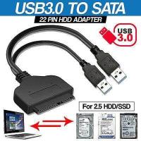 ราคา USB 3 0 to Sata 22pin Data Power Cable Adapter for 2 5 Inch HDD Hard Disk Driver (418740861)