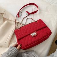 ราคา Miss Barbie แฟชั่นใหม่ Lingge กระเป๋าโซ่กระเป๋าสะพายข้างไหล่เดียวอเนกประสงค์ของผู้หญิง (19611191915)