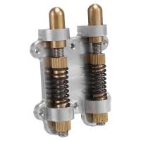 ราคา Guitar Brass Double Tremolo Bridge Stabilizer Stopper Stabilizing Device Arming Adjuster Tremsetter ESP Style (17268524309)