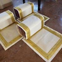 ราคา ชุดหมอนอิงหมอนกราบและผ้าอาสนะปูนั่งพระสงฆ์ A set of cushions prostrate pillows and asana cloth for sitting monks (17258204449)