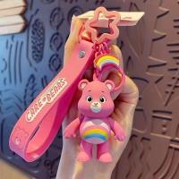 ราคา Carebears 100 ตุ๊กตาแคร์แบร์พวงกุญแจ น่ารัก หมีแคร์แบร์ พวงกุญแจแคร์แบร์ พวงกุญแจแคร์แบร์ถูกๆ พวงกุญแจแคร์แบร์แท้ ของขวัญ cute gift Key Chains (18044085297)