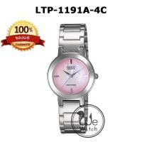 ราคา CASIO ของแท้ 100 รุ่น LTP 1191A นาฬิกาสแตนเลส ผู้หญิง พร้อมกล่องและประกัน 1ปี LTP1191A LTP1191 (18993812888)