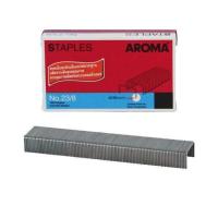 ราคา AROMA ลวดเย็บกระดาษ NO 23 8 STAPLES 1000เข็ม กล่อง (15651529766)