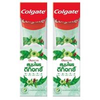 ราคา Colgate Panjaved Herbal Detox Toothpaste 60g คอลเกต ปัญจเวท ยาสีฟันสมุนไพร ดีท็อกซ์ 60กรัม แพค 2ชิ้น (8144871601)