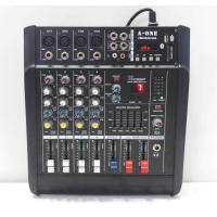 ราคา เพาเวอร์มิกซ์ A One Power mixer ขยายเสียง 500W รุ่น PMX402D USB 4 ช่อง 500 วัตต์ บลูทูธ (16944590058)
