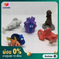 ราคา Nemo Gachapon กาชาปองนีโม่และผองเพื่อน ตุ๊กตาเกาะขอบแก้ว 1 เซ็ตมี 5 ตัว (12195902509)