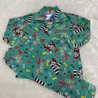 ราคา PawPatrol Marshall ชุดนอนเด็ก ลายการ์ตูน พาวพาโทรล มาแชล ลิขสิทธิ์แท้ 100 ผ้าคอตตอน ไม่ยืด ใส่สบาย สำหรับเด็ก 1 12 ปี แขนสั้น ขายาว และ แขนยาว ขายาว (14649409002)