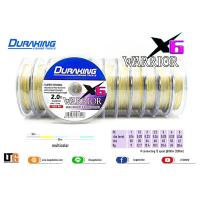 ราคา อุปกรณ์ตกปลา สาย PE Duraking Warrior X6 100m (12656239557)