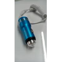 ราคา หัวชาร์จในรถ Car Charger Stainless Steel Dual Port 2 1A USB Car Charger (6349840561)