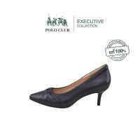 ราคา POLO CLUB รองเท้าหนัง รุ่นP1938 สีดำ รองเท้าส้นสูง (19384107361)