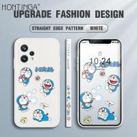 ราคา Hontinga เคสสำหรับ Realme 9 Pro 5G 4G Pro Plus Narzo 50 Pro 5Gเคสฝาหลังลายการ์ตูนโดราเอม่อนแมวอนิเมะทรงสี่เหลี่ยมผิวนุ่มมีขอบซิลิโคนนิ่มแบบเต็มเลนส์กล้องถ่ายรูปเคสป้องกันกล้องเคสโทรศัพท์แบบนุ่มสำหรับส