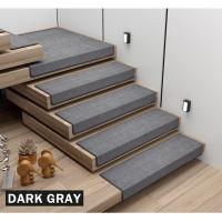 ราคา เสื่อบันไดไม่ลื่นพรมปูบันไดสำหรับบันไดไม้พรมบันไดในร่มมียางกันน้ำด้านหลังบันไดเทปติดพรมลอกและติดด้วยเทปกาวสองชั้นพรมปูบันไดแบบมีกาวสองชั้น (20432981250)
