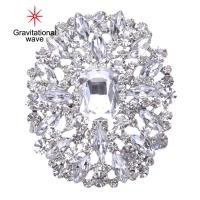 ราคา เข็มกลัดแก้วเพชรเทียมรูปคลื่นความโน้มถ่วงสีสดใสหมุดต่างรูปร่างทรงรีผ้าคลุมไหล่ผ้าพันคอชุดเครื่องประดับที่ปกเสื้อ (20638511841)