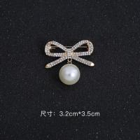 ราคา เครื่องประดับแฟชั่นช่อดอกไม้ติดมุกปิดทึบสไตล์เกาหลีโบว์เงื่อนเข็มกลัด (17472830720)