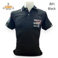 ราคา SunnyBoutique เสื้อโปโล ผู้ชาย ปักลายปืน มีกระเป๋าหน้าอก ทรงสวย คุณภาพดี Cotton 100 (19114354713)