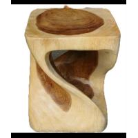 ราคา สตูลไม้ สูง 60 ซม เก้าอี้บาร์ เก้าอี้บิดไม้ เก้าอี้นั่งเคาน์เตอร์ หน้ากว้าง 12 นิ้ว ทำจากไม้จามจุรี ลายไม้สวยงาม แข็งแรง (17424818505)