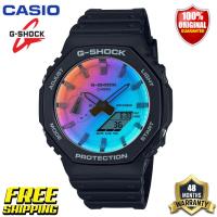 ราคา G Shock GA2100 ของแท้ผู้ชายกีฬานาฬิกาเซ็นเซอร์คู่เคลื่อนไหวกลางแจ้งกันกระแทกกันน้ำโคลนอัตโนมัติยกไฟรับประกันสี่ปี GA 2100SR 1A (20380746598)