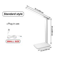 ราคา โคมไฟ Led ตั้งโต๊ะ3สีโคมไฟตั้งโต๊ะพับได้แบบสัมผัสปรับความสว่างได้ไฟอ่านหนังสือข้างเตียงป้องกันดวงตาชาร์จได้มี USB DC5V (13502718601)