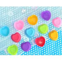 ราคา ชุด12 ชิ้น แม่พิมพ์วุ้น พิมพ์วุ้น รูปหัวใจ 3 CM แม่พิมพ์ซิลิโคนทำขนม วุ้นกะทิ พิมพ์ขนมชั้น (410484222)