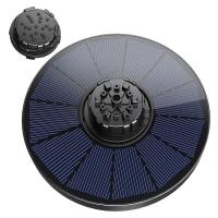 ราคา Solar Bird Bath Fountain Solar Water Fountains Outdoor with 4 in 1 Nozzle 7 Water Styles Bird Bath Solar Fountain for Garden Bird Bath Pool Pond beneficial (20824350434)