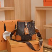 ราคา Baobao กระเป๋าสะพายข้างทรงถัง PU สำหรับผู้หญิงกระเป๋าสะพายไหล่รถความจุสูงอเนกประสงค์และเรียบง่าย (20434825099)