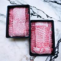 ราคา wagyu hida chuck roll A5 เนื้อส่วนสันคอสไลด์ สันคอสไลด์ เนื้อสไลด์ชาบู สันคอสไลด์ เนื้อวากิวสไลด์ หอมนุ่ม ละลายในปาก สินค้าคุณภาพ พร้อมส่ง (20576543673)