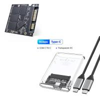 ราคา ORICO กล่องใส่ฮาร์ดดิสก์ Type C ขนาด2 5นิ้วครึ่งหนึ่งรองรับ5Gbps โปร่งใสนอนอัตโนมัติสำหรับครึ่งผอม2 5นิ้ว SSD ขนาดเล็ก (21174788885)