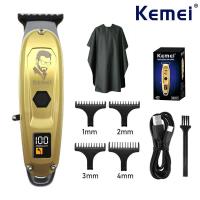 ราคา ปัตตาเลี่ยน Kemei แบตตาเลี่ยนไร้สาย ปัตตาเลี่ยน มีจอ LCD ปัตตาเลี่ยนไร้สาย แบตเตอร์เลี่ยน กันขอบ แกะลาย ปัตเลี่ยนเด็ก อุปกรณ์ตัดผมชาย ที่ตัดผม Hair Clipper (21265893716)