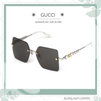 ราคา แว่นกันแดด GUCCI GG0644S 001 SIZE 56 MM SILVER SILVER GREY (18294083959)