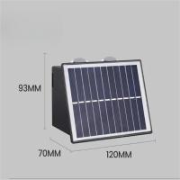 ราคา IP65ไฟ LED กลางแจ้ง4 6 8 1ชิ้นโคมไฟติดผนังพลังงานแสงอาทิตย์กันน้ำพลังงานแสงอาทิตย์ขึ้นและลงไฟติดผนังลานบ้านถนนสวนโคมไฟติดผนัง (20814882363)