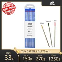 ราคา TIG ลวดเชื่อมทังสเตน สีแดง สีเขียว สีเหลือง 10ชิ้น 1 6mmx175mm TIG ลวดเชื่อมทังสเตน 2 4mmx175mm สีแดง สีเขียว สีเหลือง TIG TUNGSTEN (20056647657)